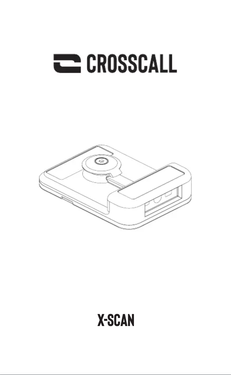 Image de la première page du manuel de l'appareil X-SCAN