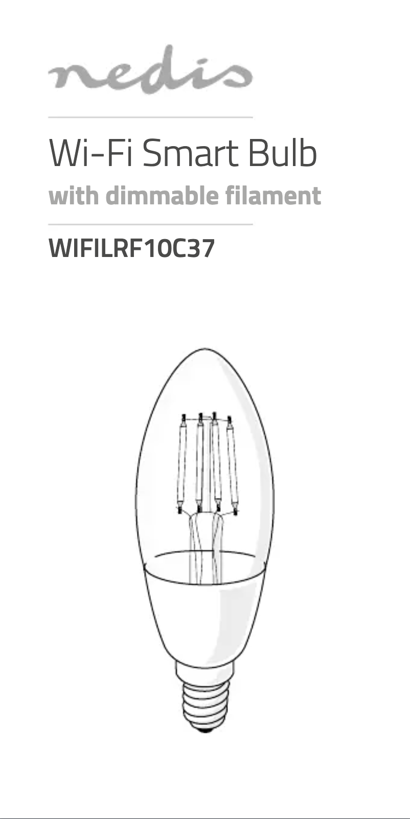 Page 1 de la notice Manuel utilisateur Nedis WIFILRF10C37