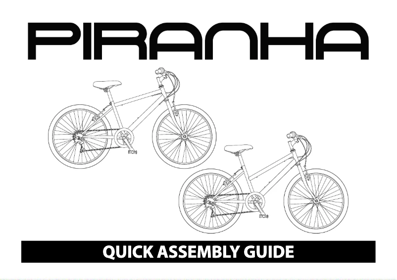 Image de la première page du manuel de l'appareil Vivacity 24 inch Wheel Size Kids Hybrid Bike