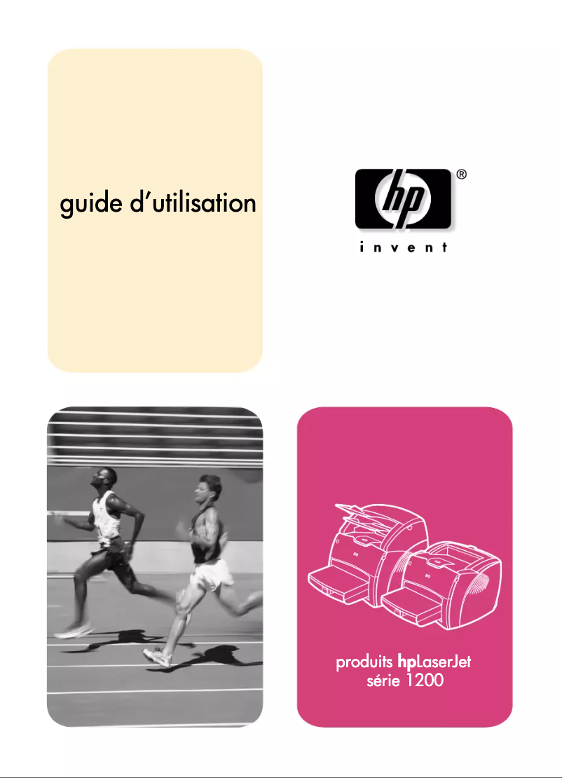 Image de la première page du manuel de l'appareil LaserJet 1200