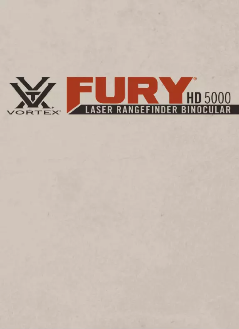 Page 1 de la notice Manuel utilisateur Vortex Fury HD 5000