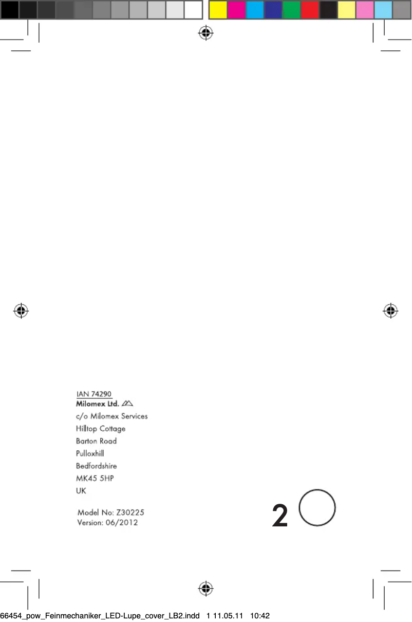 Page n°1 - Manuel utilisateur Powerfix IAN 066454