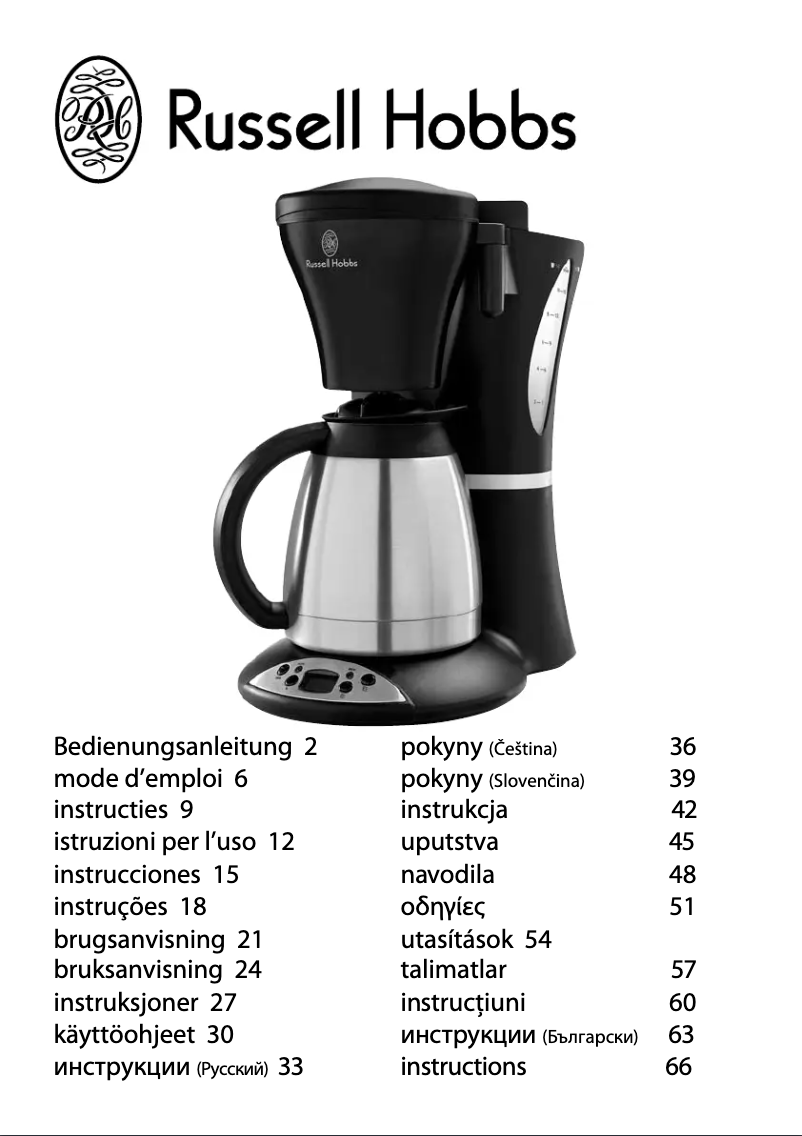 Page n°1 - Manuel utilisateur Russell Hobbs Stylo Digital 13895-56