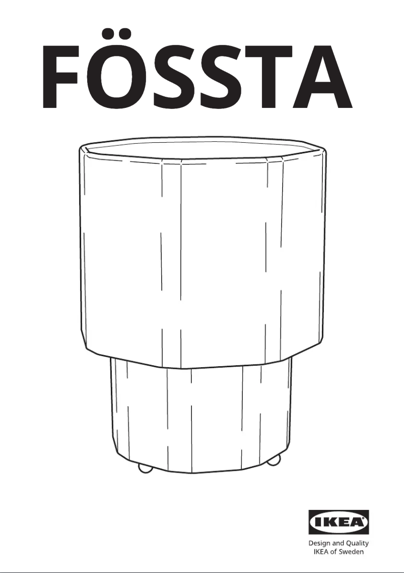 Image de la première page du manuel de l'appareil FÖSSTA 605.655.76