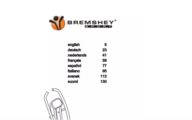 Page 1 de la notice Manuel utilisateur Bremshey SE7