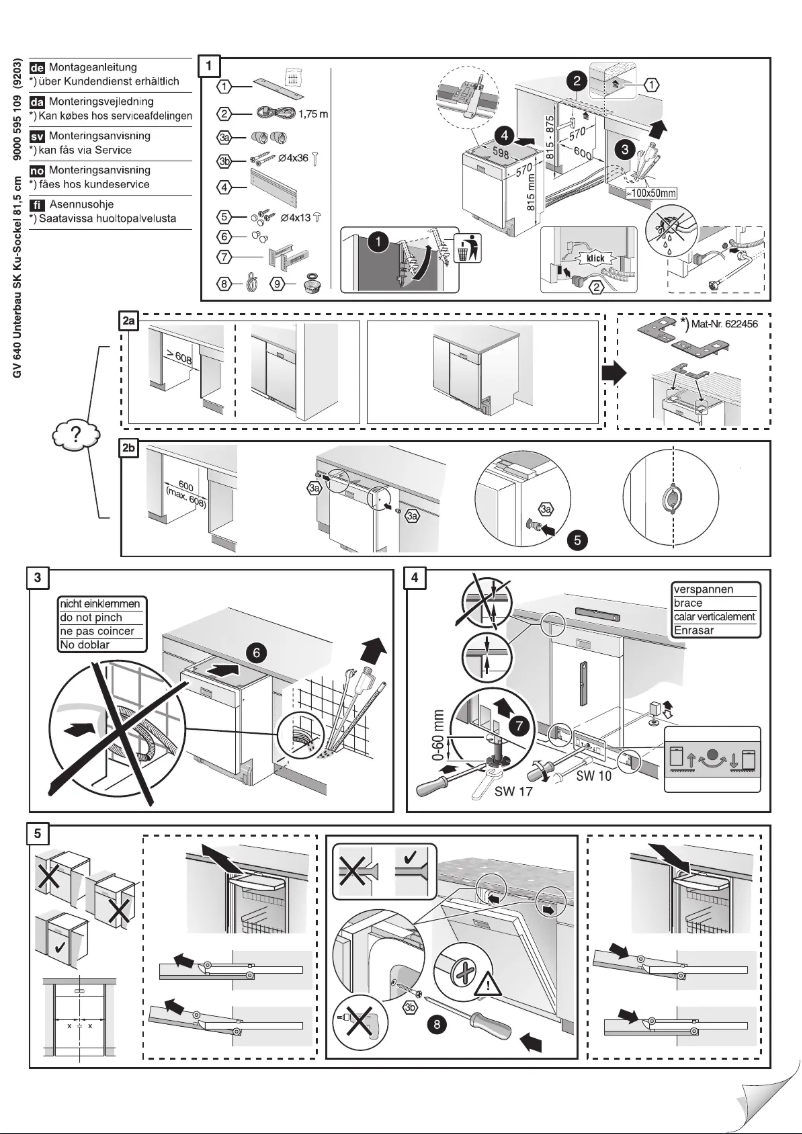 Page n°1 - Manuel utilisateur Siemens SN45M207SK