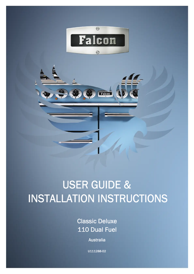 Page n°1 - Manuel utilisateur Falcon Classic Deluxe 110 Dual Fuel