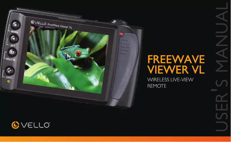 Page 1 de la notice Manuel utilisateur Vello FreeWave Viewer VL