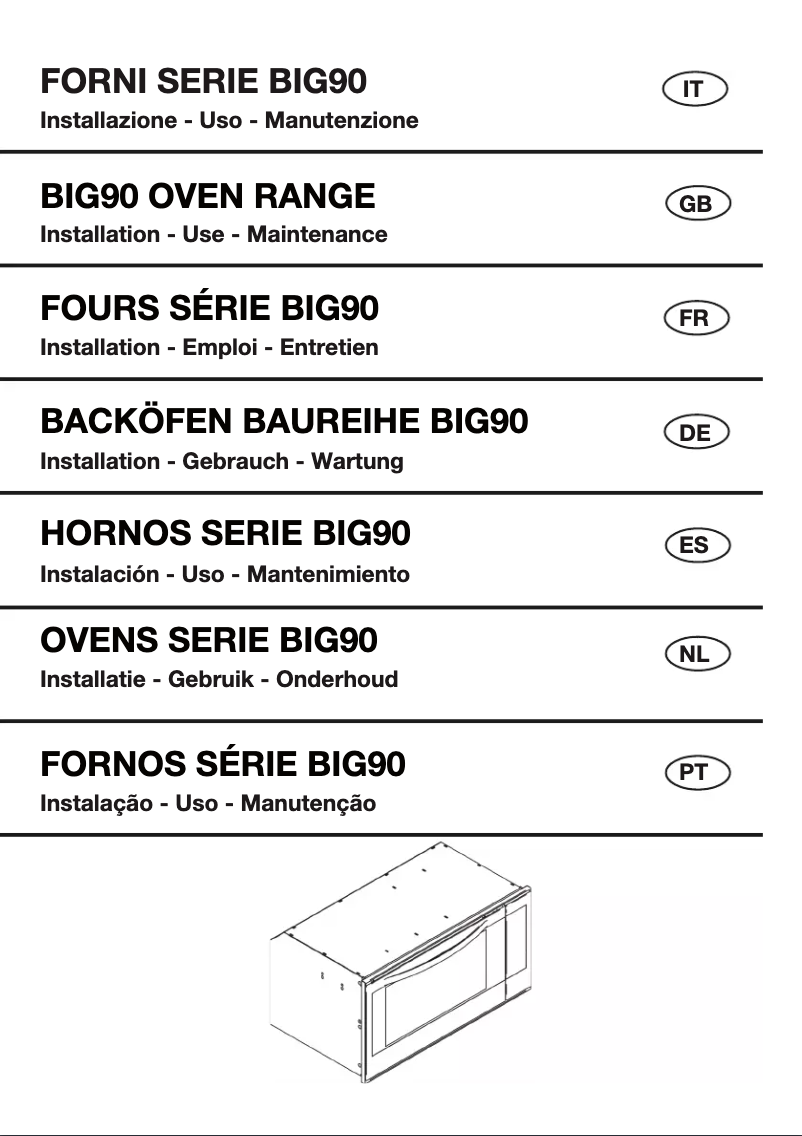 Image de la première page du manuel de l'appareil FNP319/1X