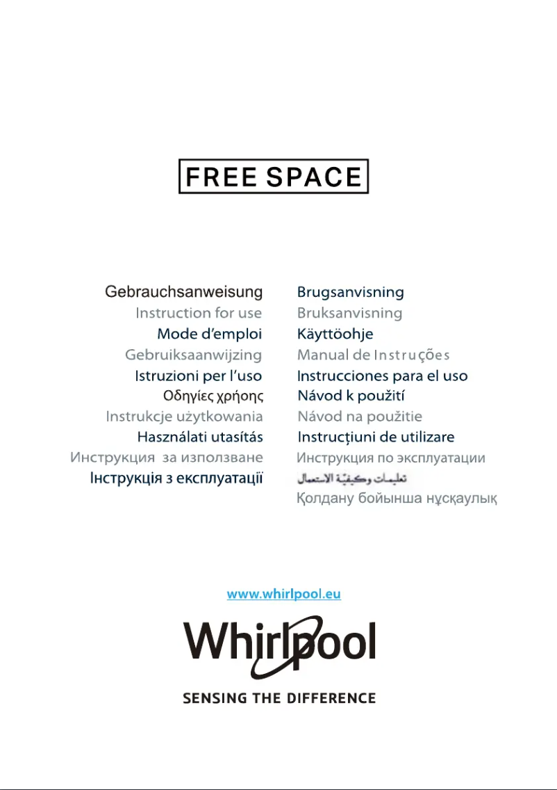 Page n°1 - Manuel utilisateur Whirlpool MWF 201