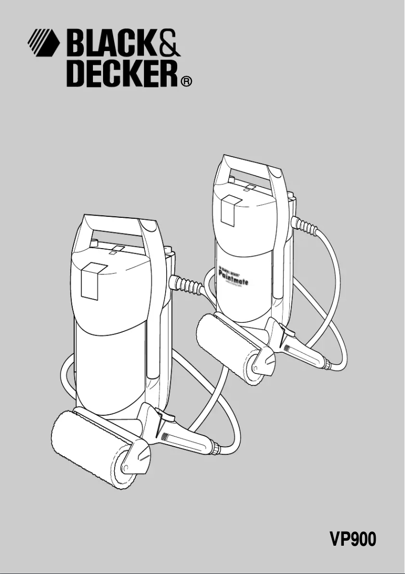 Página 1 del manual Manual de usuario Black & Decker VP900