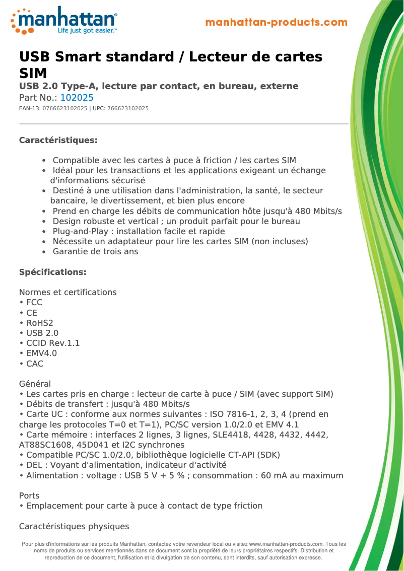 Image de la première page du manuel de l'appareil 102025