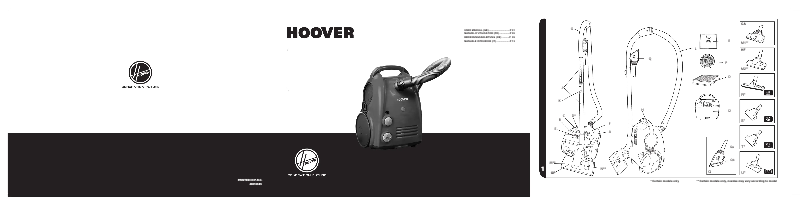 Page 1 de la notice Manuel utilisateur Hoover SN70_SN40011