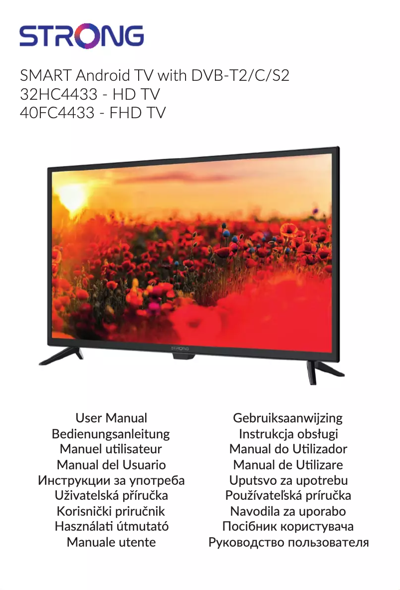 Página 1 del manual Manual de usuario Strong SRT32HC4433