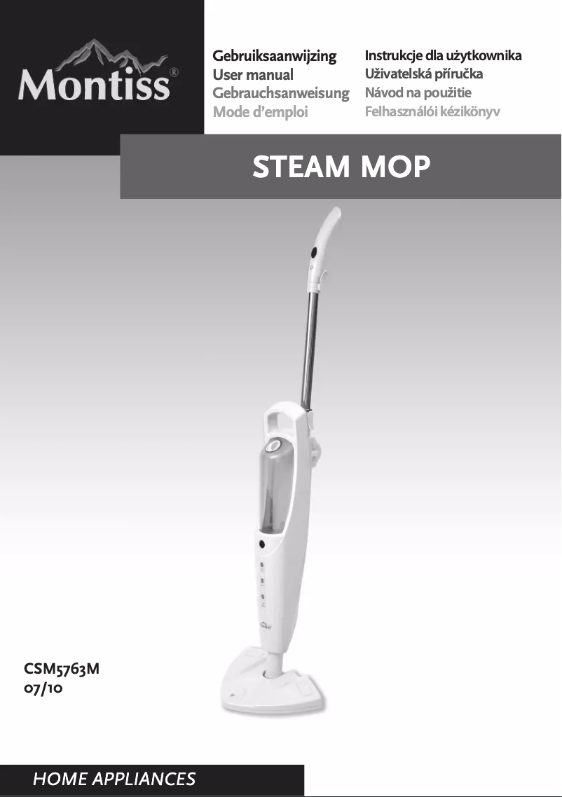 Page 1 de la notice Manuel utilisateur Montiss CSM5763M