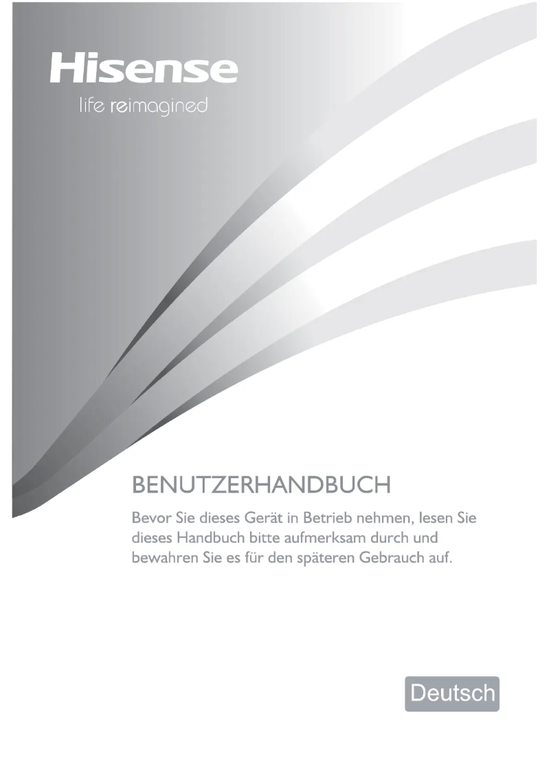 Page 1 de la notice Manuel utilisateur Hisense KG 160 A++