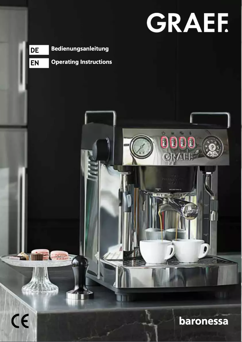 Image de la première page du manuel de l'appareil Baronessa ES 902