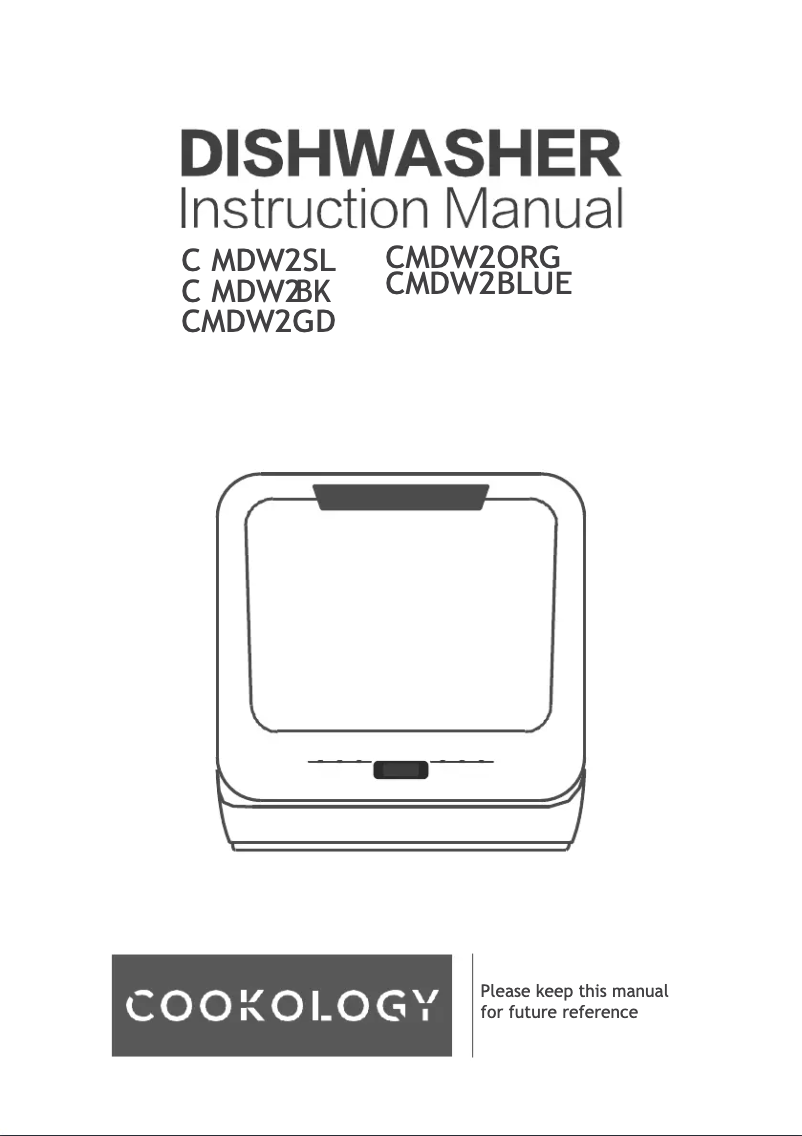 Page n°1 - Manuel utilisateur Cookology CMDW2BK