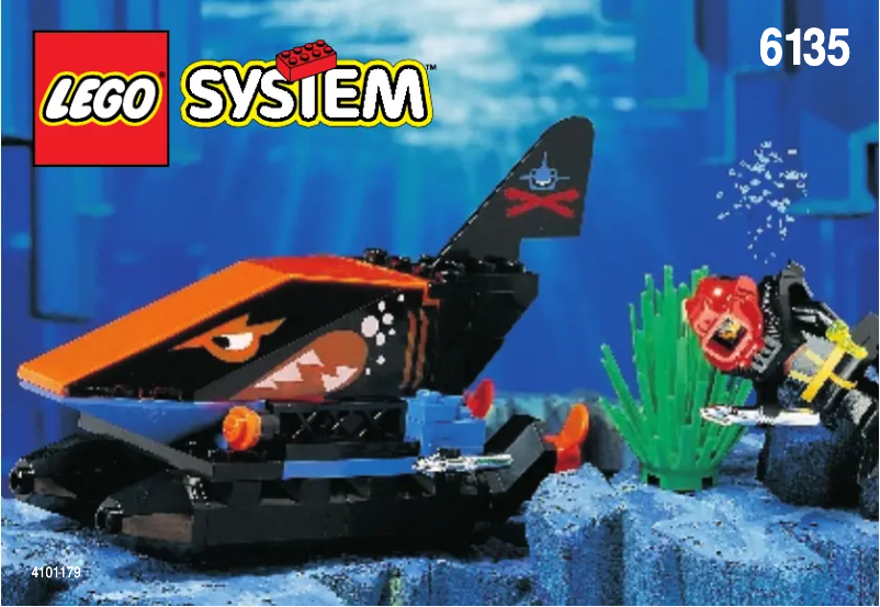 Image de la première page du manuel de l'appareil SMALL SHARK SUBMARINE