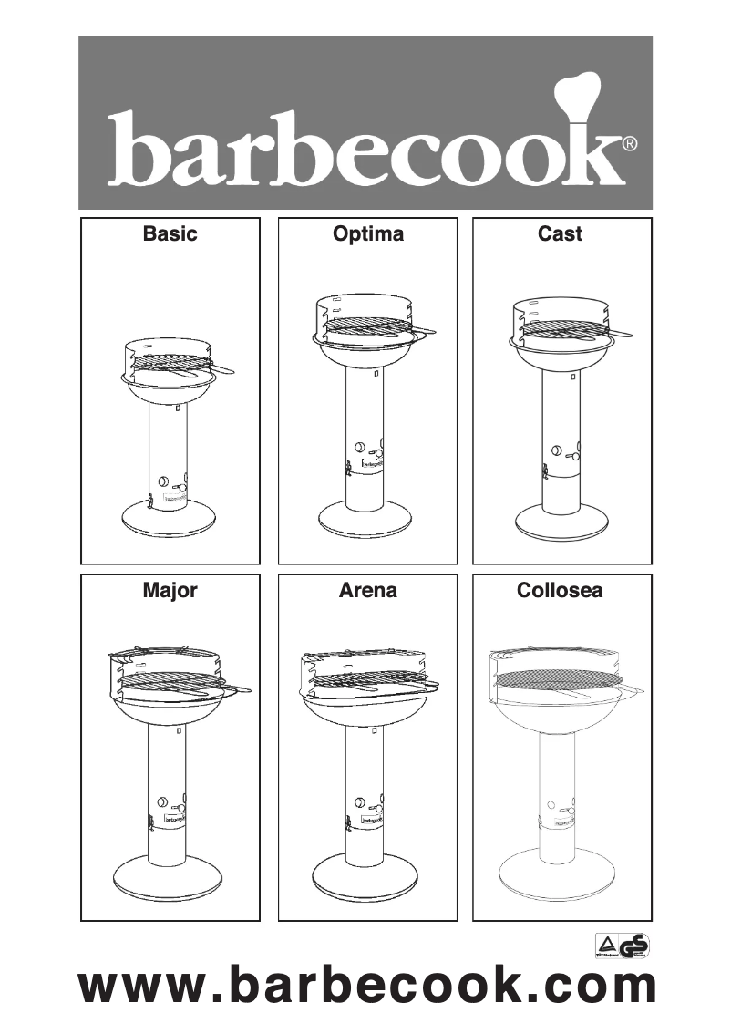 Page 1 de la notice Manuel utilisateur Barbecook Optima Combi