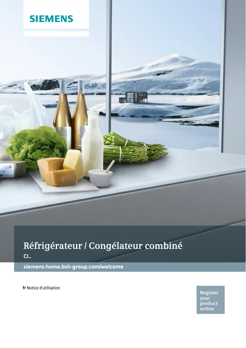 Image de la première page du manuel de l'appareil CI36BP01