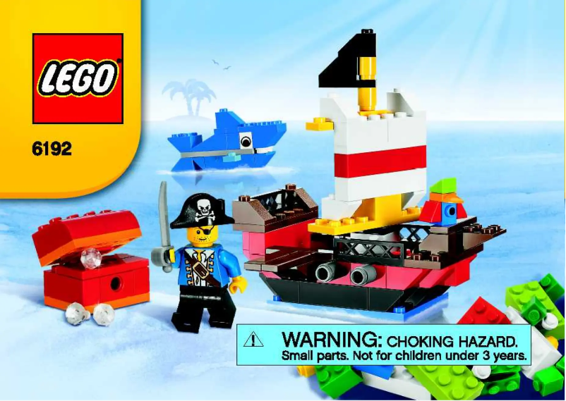 Page n°1 - Manuel utilisateur Lego Classic 6192