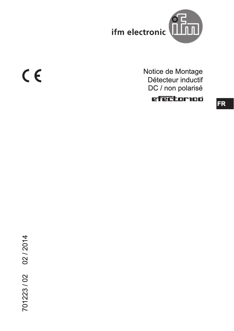Page n°1 - Manuel utilisateur IFM IF5907