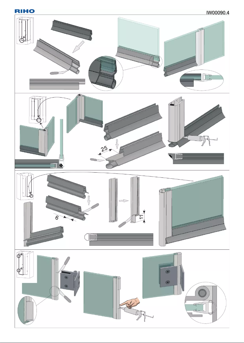 Page 1 de la notice Manuel utilisateur Riho S109V
