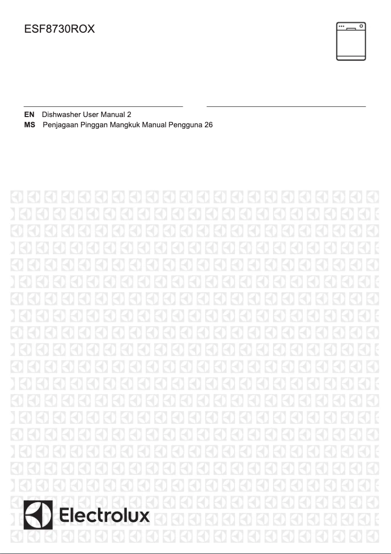 Page 1 de la notice Manuel utilisateur Electrolux ESF8730ROX