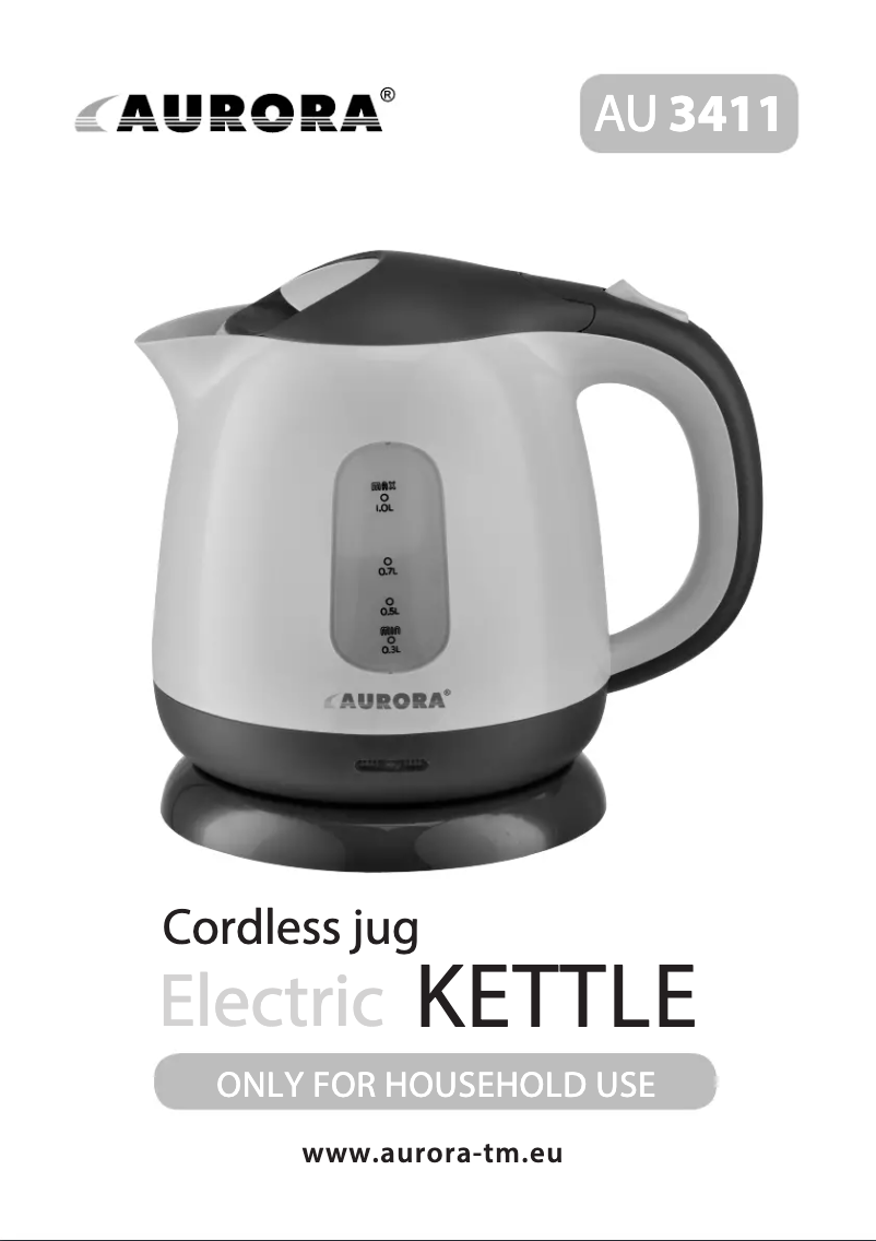 Page 1 de la notice Manuel utilisateur Aurora AU 3411