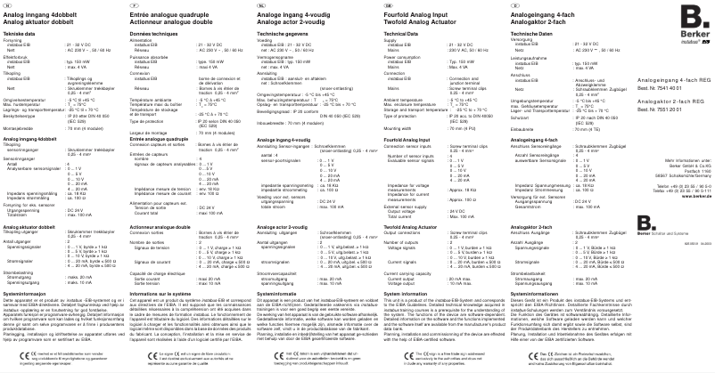 Image de la première page du manuel de l'appareil 75414001