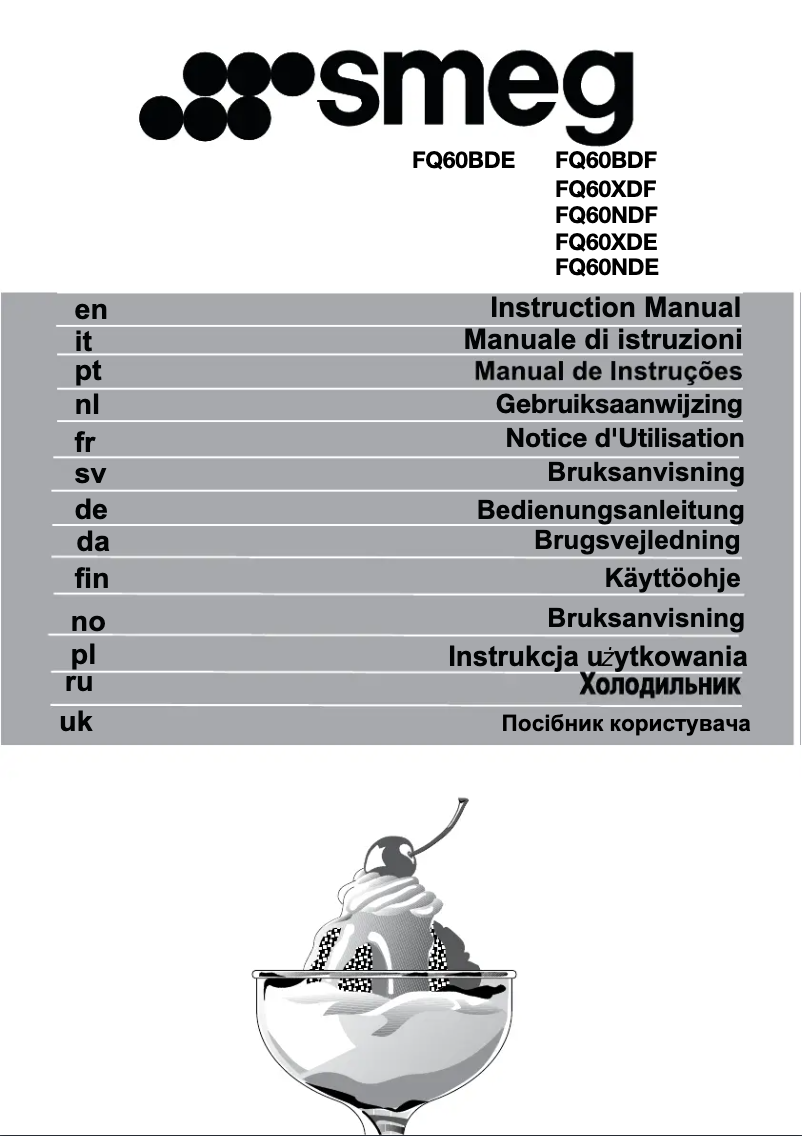 Imagen de la primera página del manual del dispositivo FQ60BDF