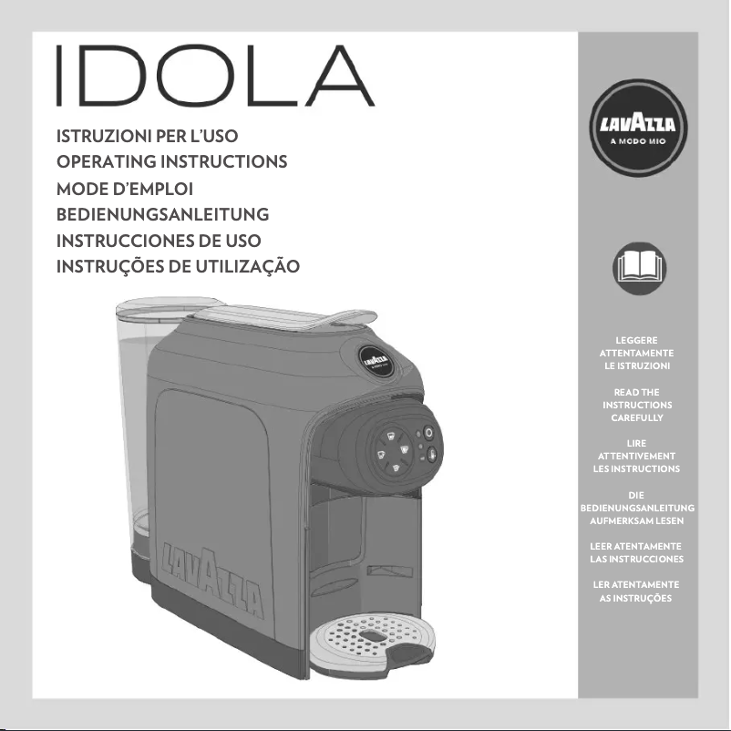 Page n°1 - Manuel utilisateur Lavazza Idola