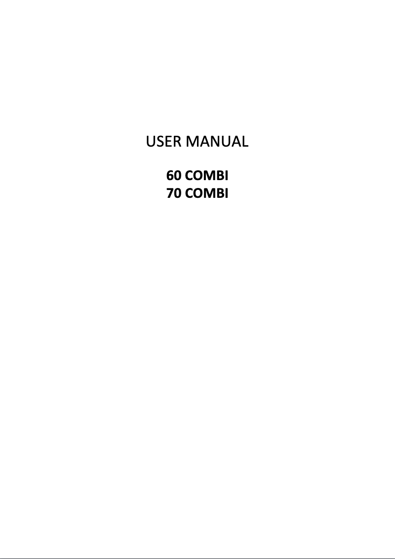 Page n°1 - Manuel utilisateur Candy CMGN 6184WPN