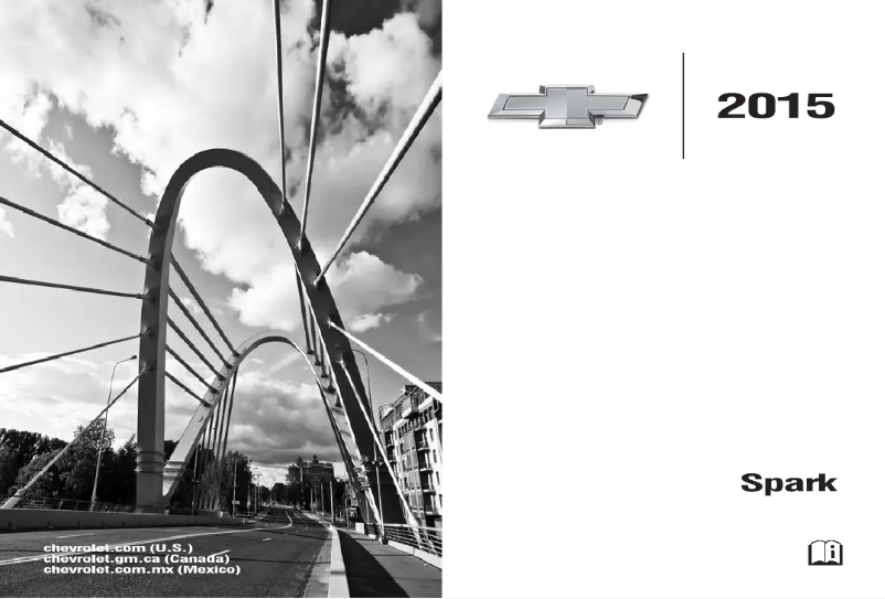 Image de la première page du manuel de l'appareil Spark EV (2015)