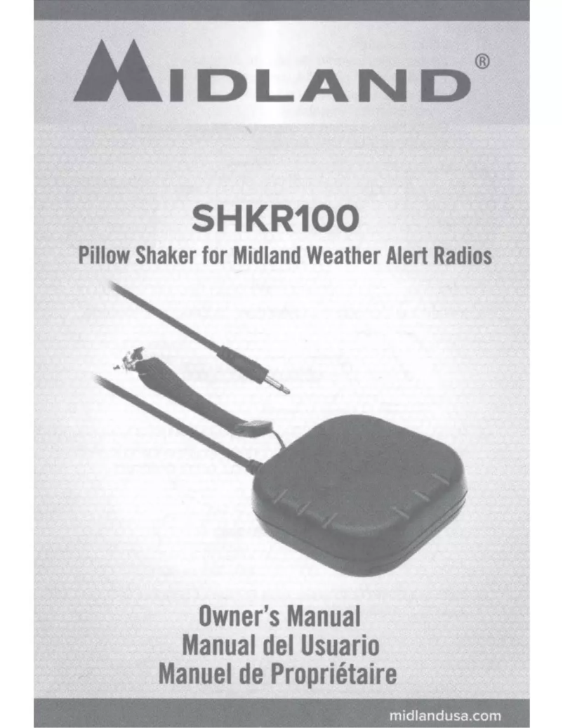 Page n°1 - Mode d'emploi Midland SHKR100