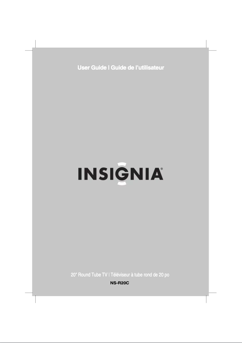 Page 1 de la notice Manuel utilisateur Insignia NS-R20C