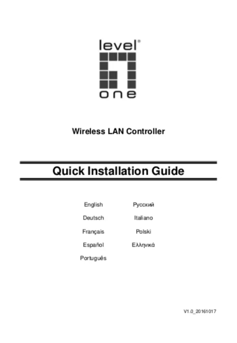 Page n°1 - Manuel utilisateur LevelOne WAC-2000