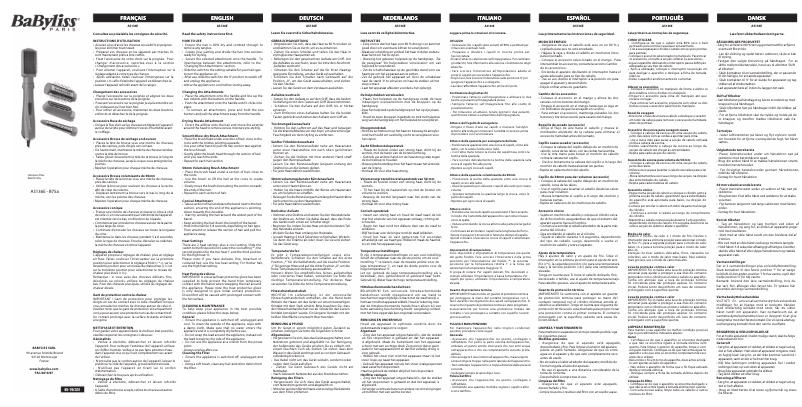 Página 1 del manual Manual de usuario BaByliss Air Style 1000 AS136E