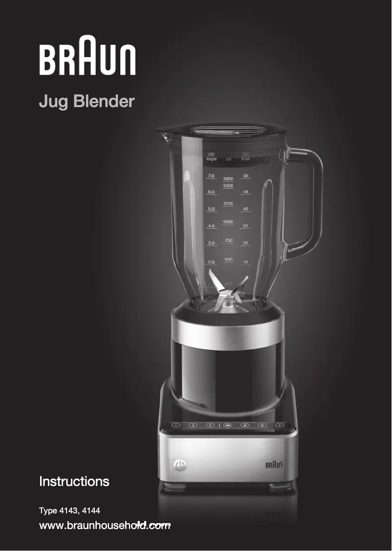 Image de la première page du manuel de l'appareil PureMix JB 7350