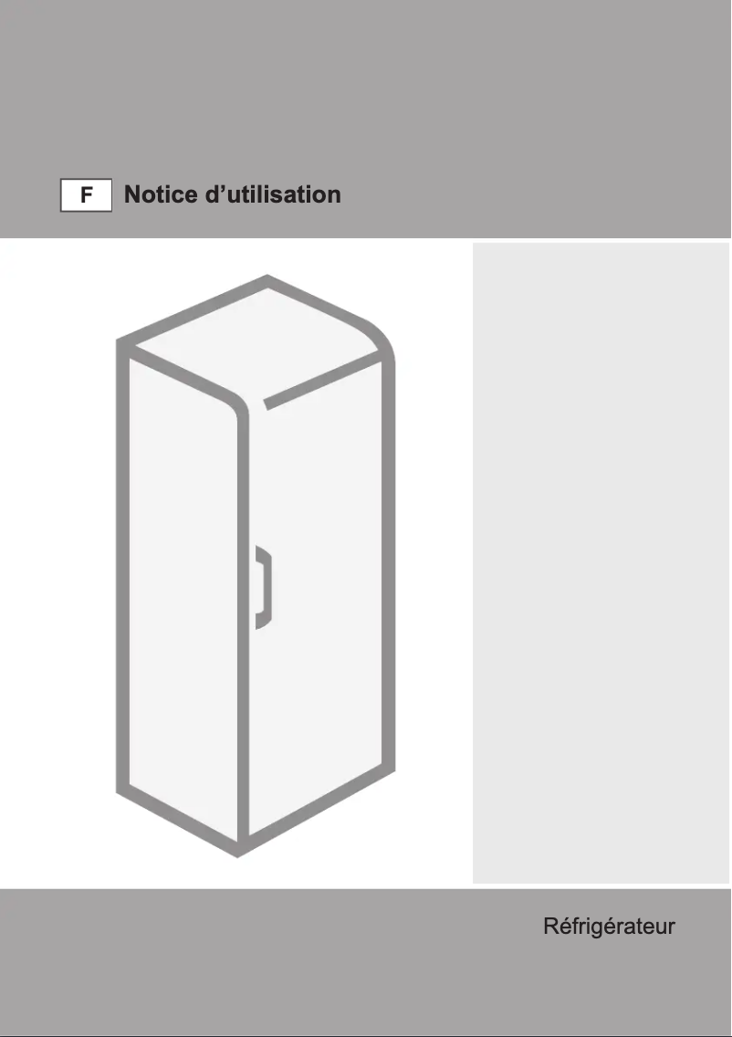 Image de la première page du manuel de l'appareil R 6192 FW