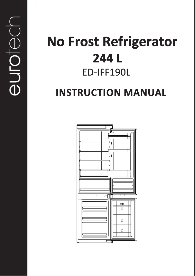 Page 1 de la notice Manuel utilisateur Eurotech ED-IFF190L