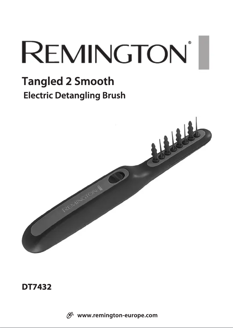 Page 1 de la notice Manuel utilisateur Remington Tangled 2 DT7432