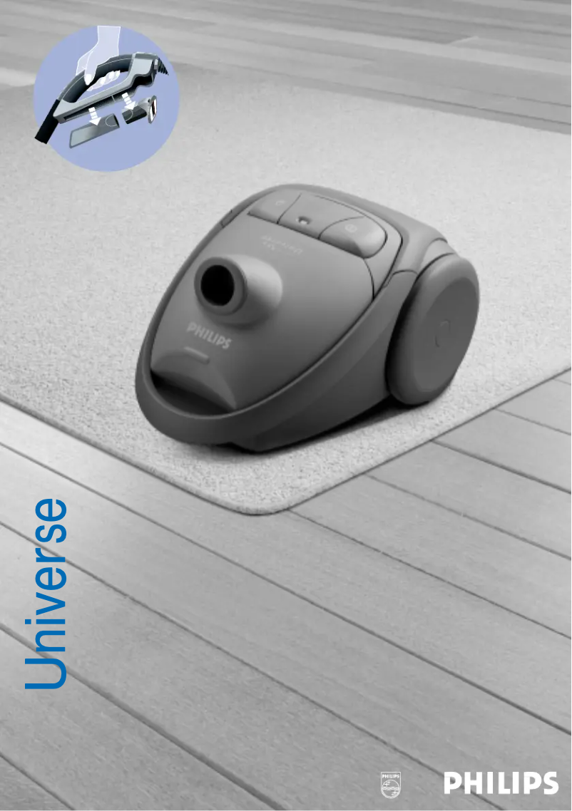 Page n°1 - Manuel utilisateur Philips Universe FC9020