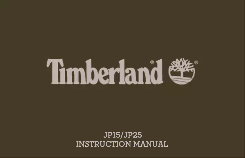 Page 1 de la notice Manuel utilisateur Timberland Ashmont TBL.15249