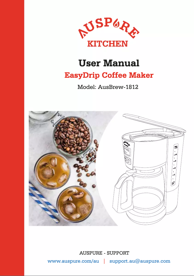 Page n°1 - Manuel utilisateur Auspure AusBrew-1812