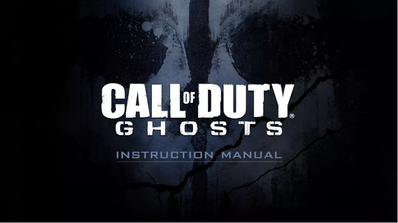 Page n°1 - Manuel utilisateur Microsoft Call of Duty - Ghosts