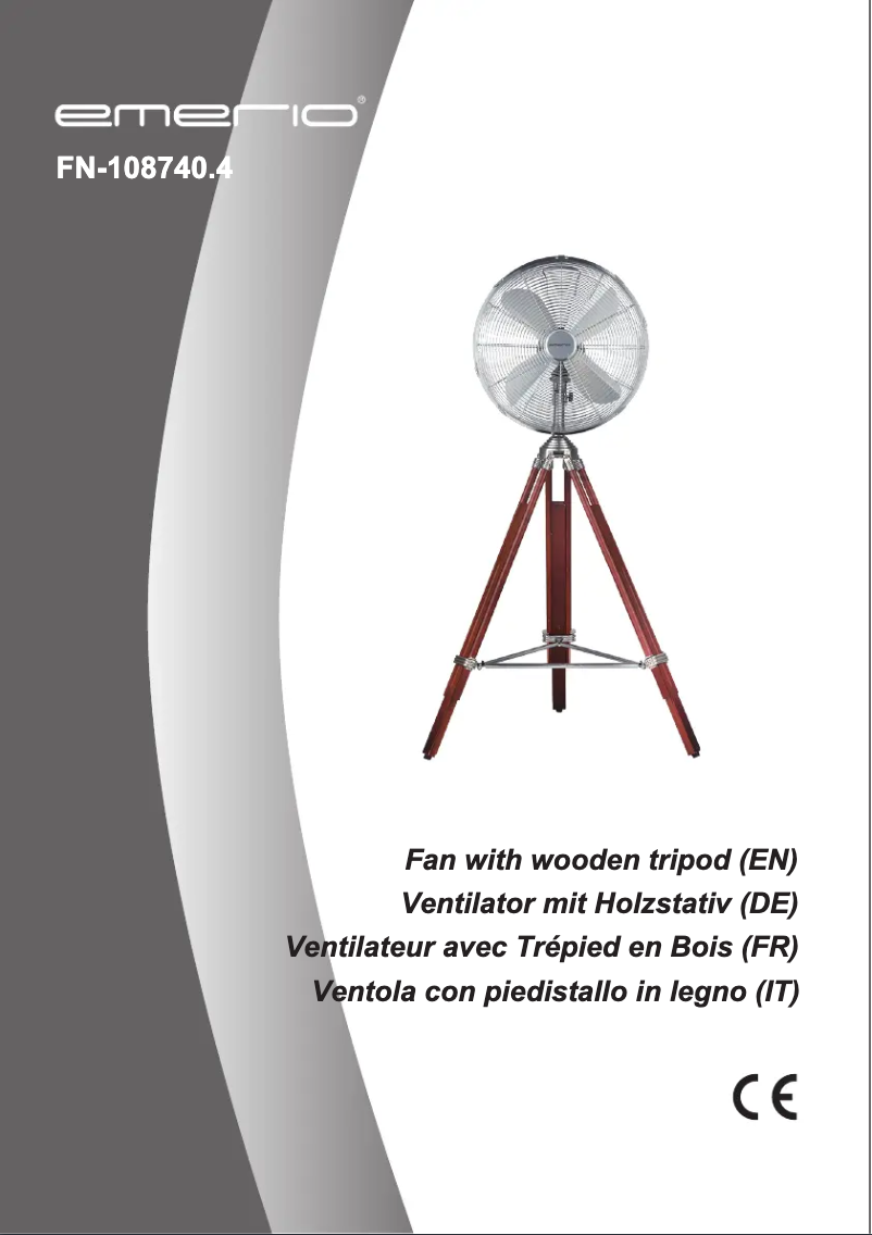 Página 1 del manual Manual de usuario Emerio FN-108740.4