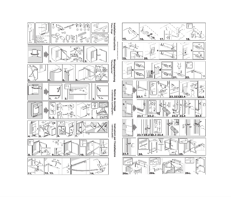 Image de la première page du manuel de l'appareil KIS38A41NE