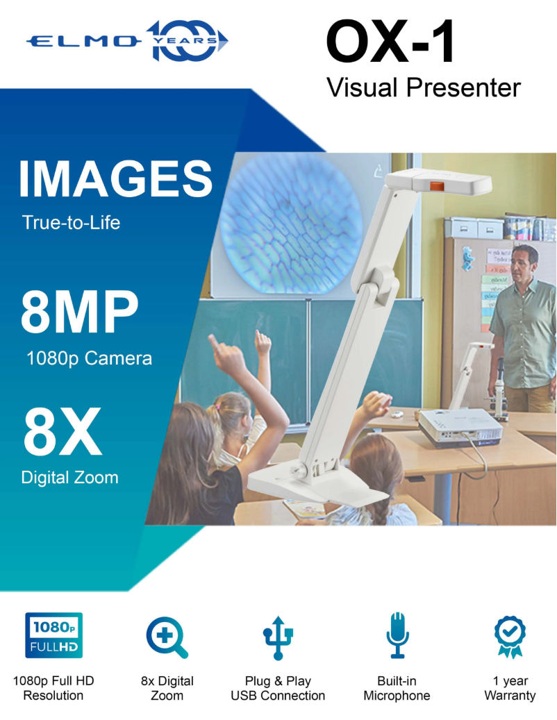 Page n°1 - Brochure Elmo OX-1